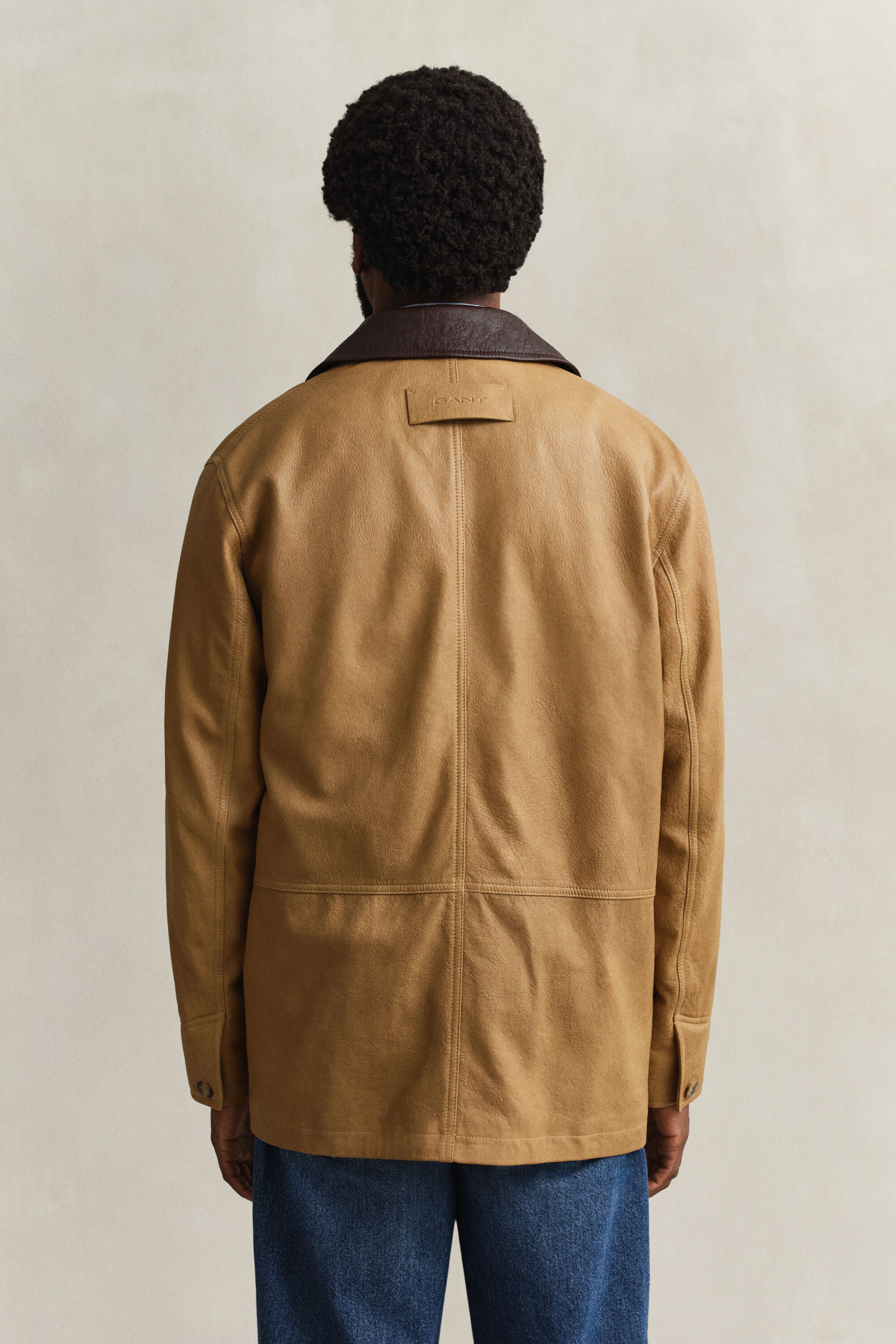 Giacca Decker in pelle