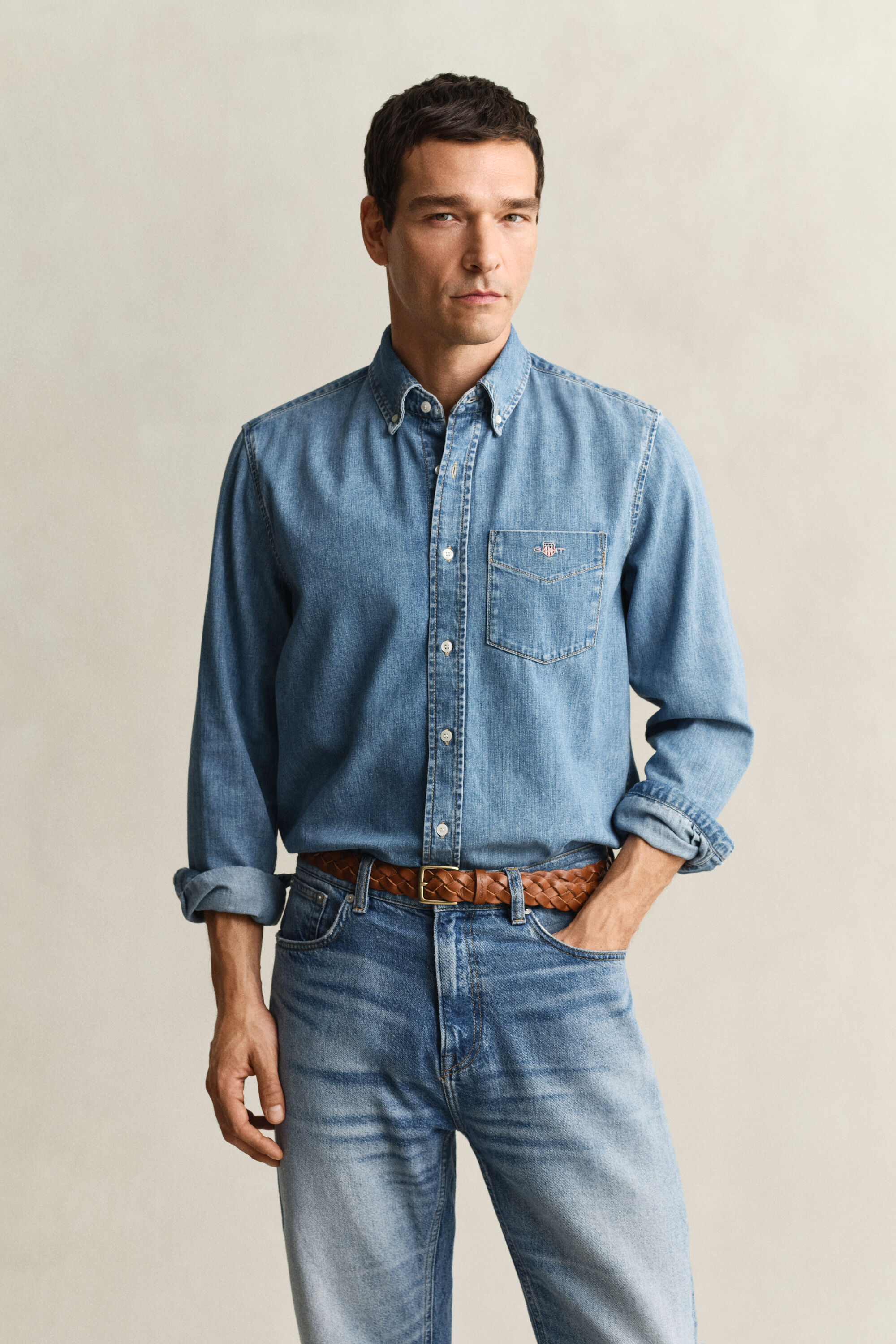 Camicia di jeans regular fit