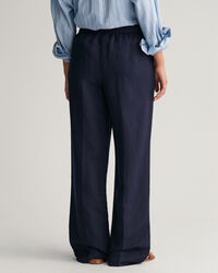 Pantaloni Pull-on in misto lino relaxed fit
