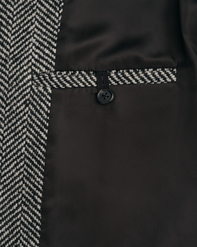 Cappotto in lana Balmacaan