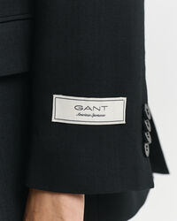 Blazer doppiopetto in misto lana relaxed fit