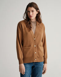 Cardigan oversize tinta unita