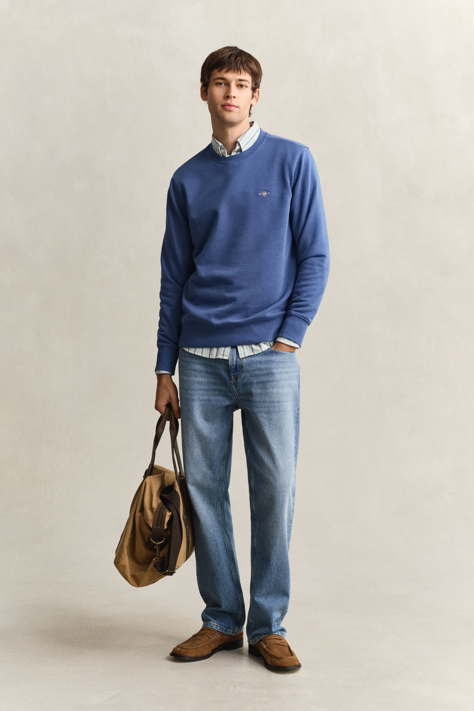 Felpa Shield girocollo