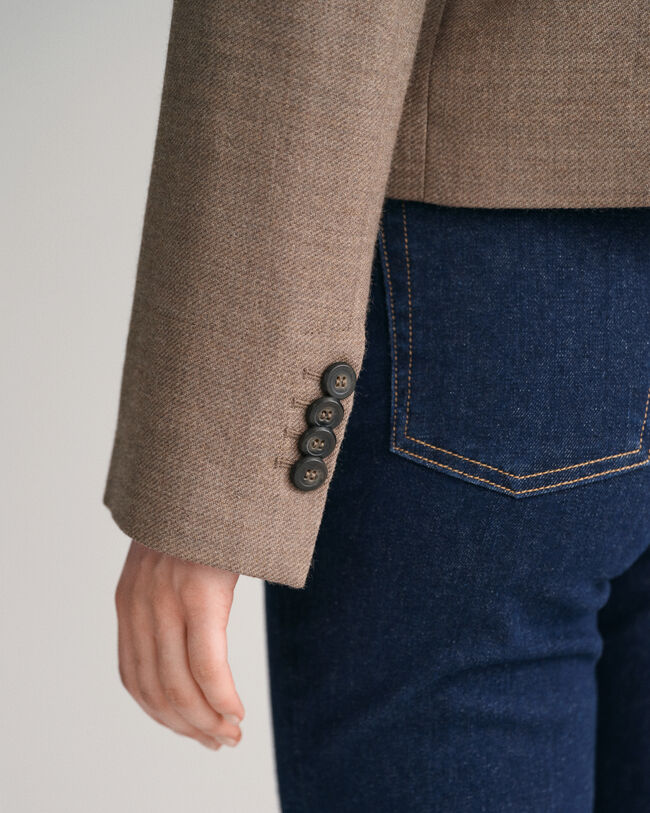 Blazer corto in lana