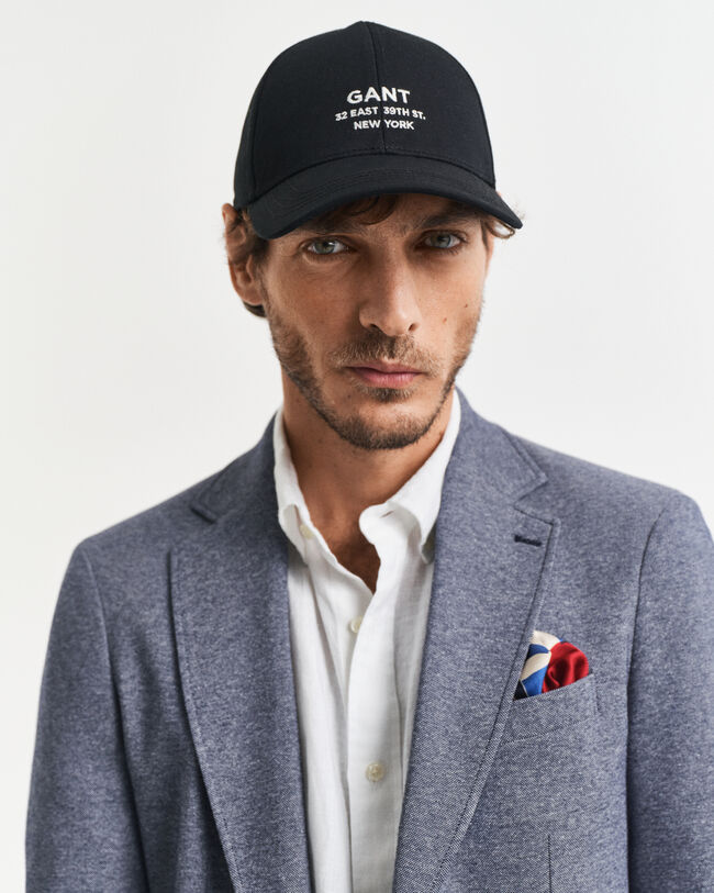 Blazer in jersey bicolore slim fit