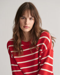 Maglia girocollo a righe