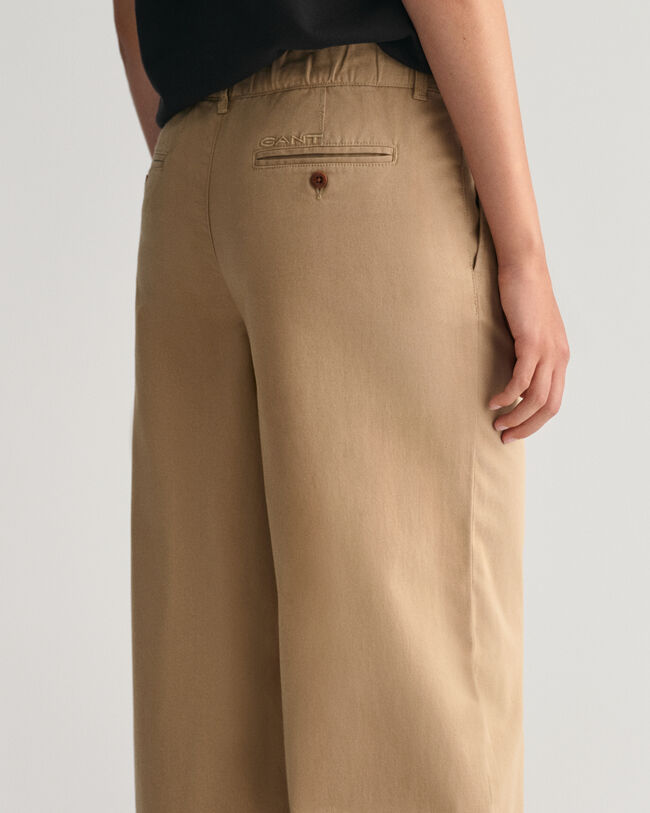 Pantaloni chino con piega a cannoncino Teen Girls