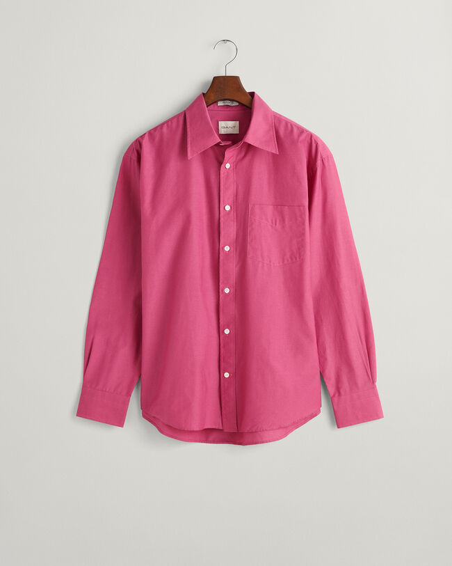 Camicia misto cotone-seta relaxed fit