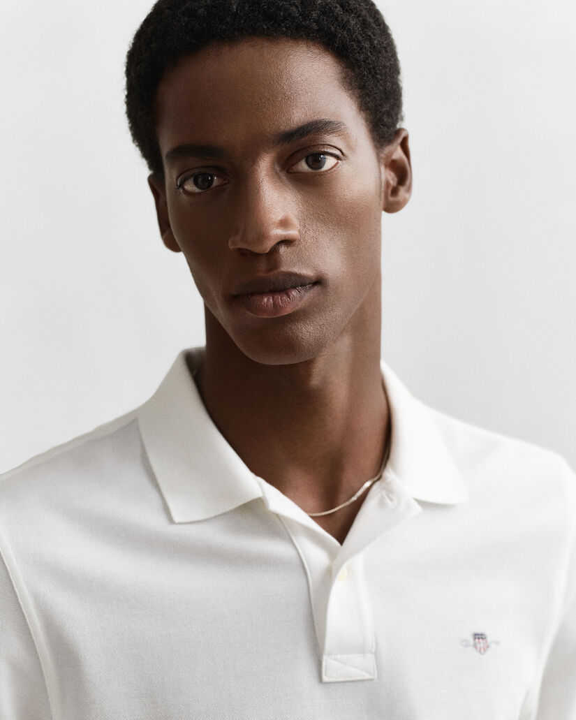 Rugger in piqué Shield