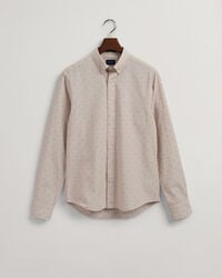 Camicia puntinata slim fit