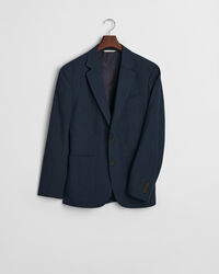 Giacca da abito in lino-cotone slim fit