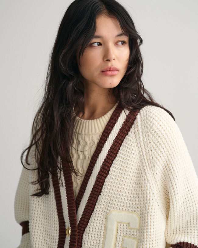 Cardigan GANT Varsity oversize