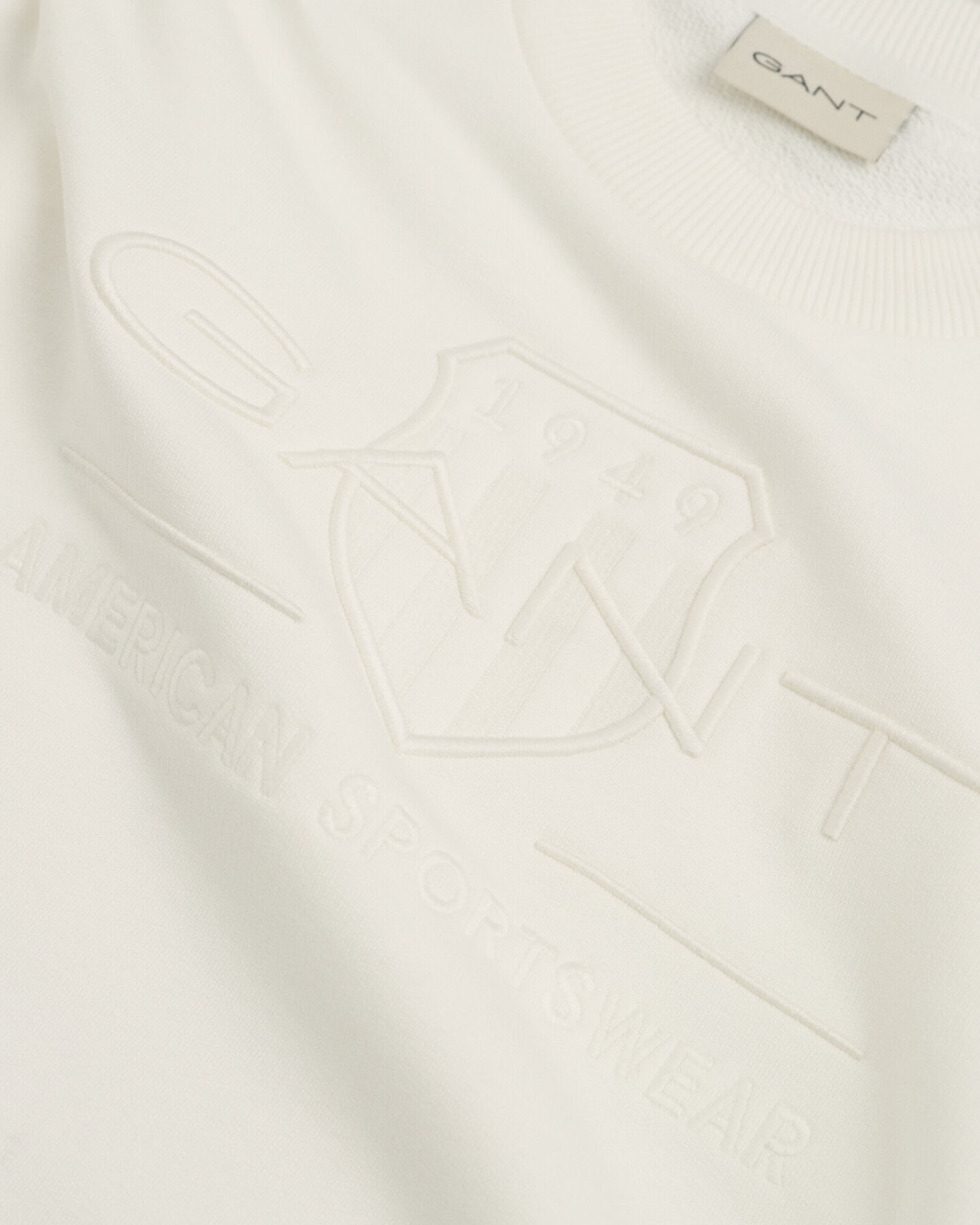 Felpa girocollo Tonal Shield