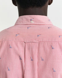Camicia Sailing in fil coupé regular fit