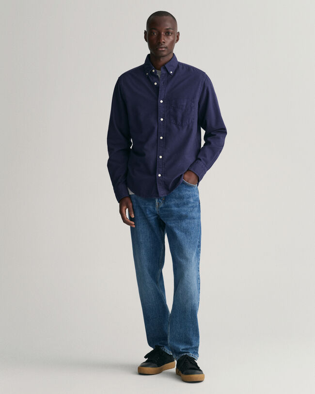 Camicia Oxford pettinato regular fit