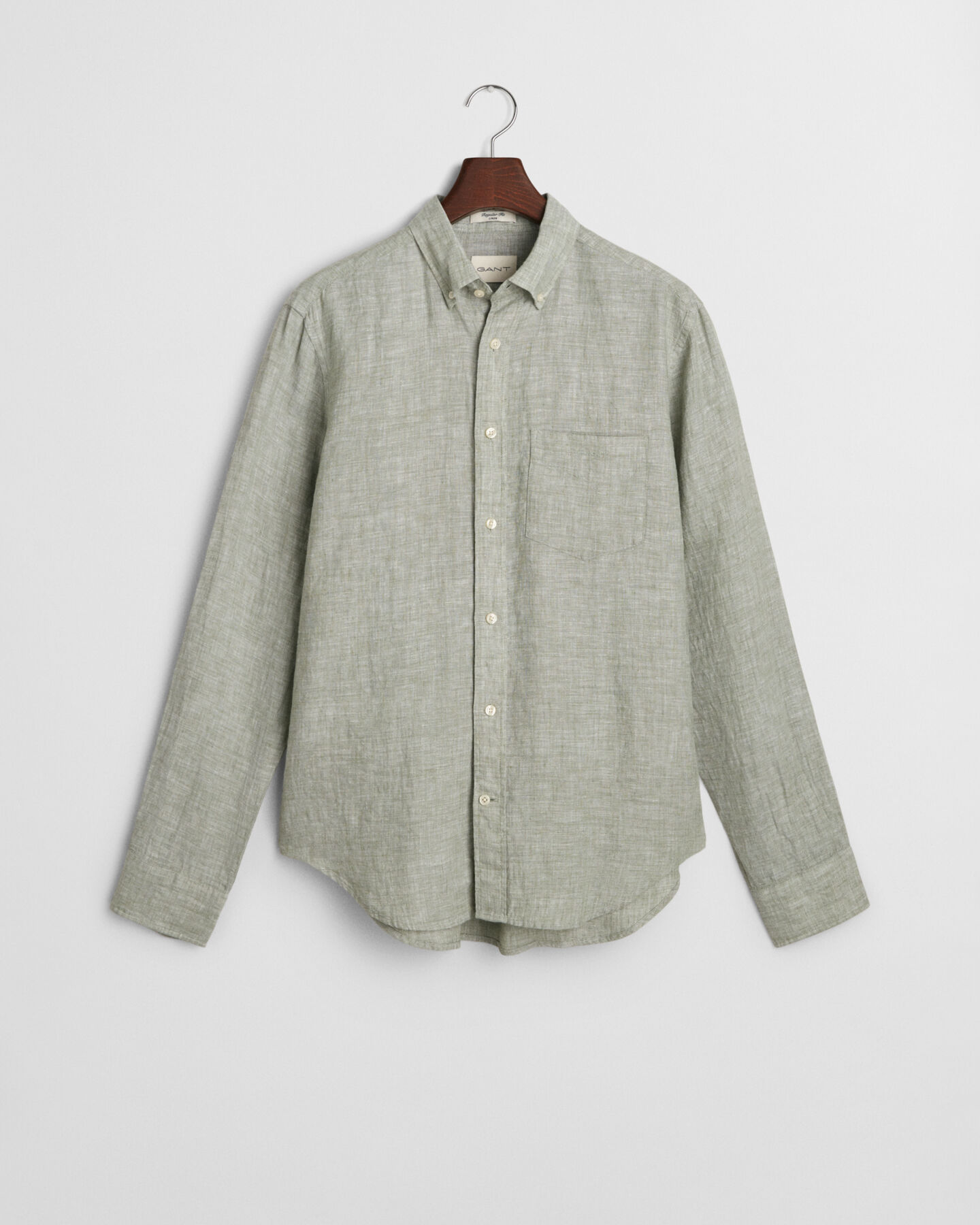 Camicia di lino regular fit