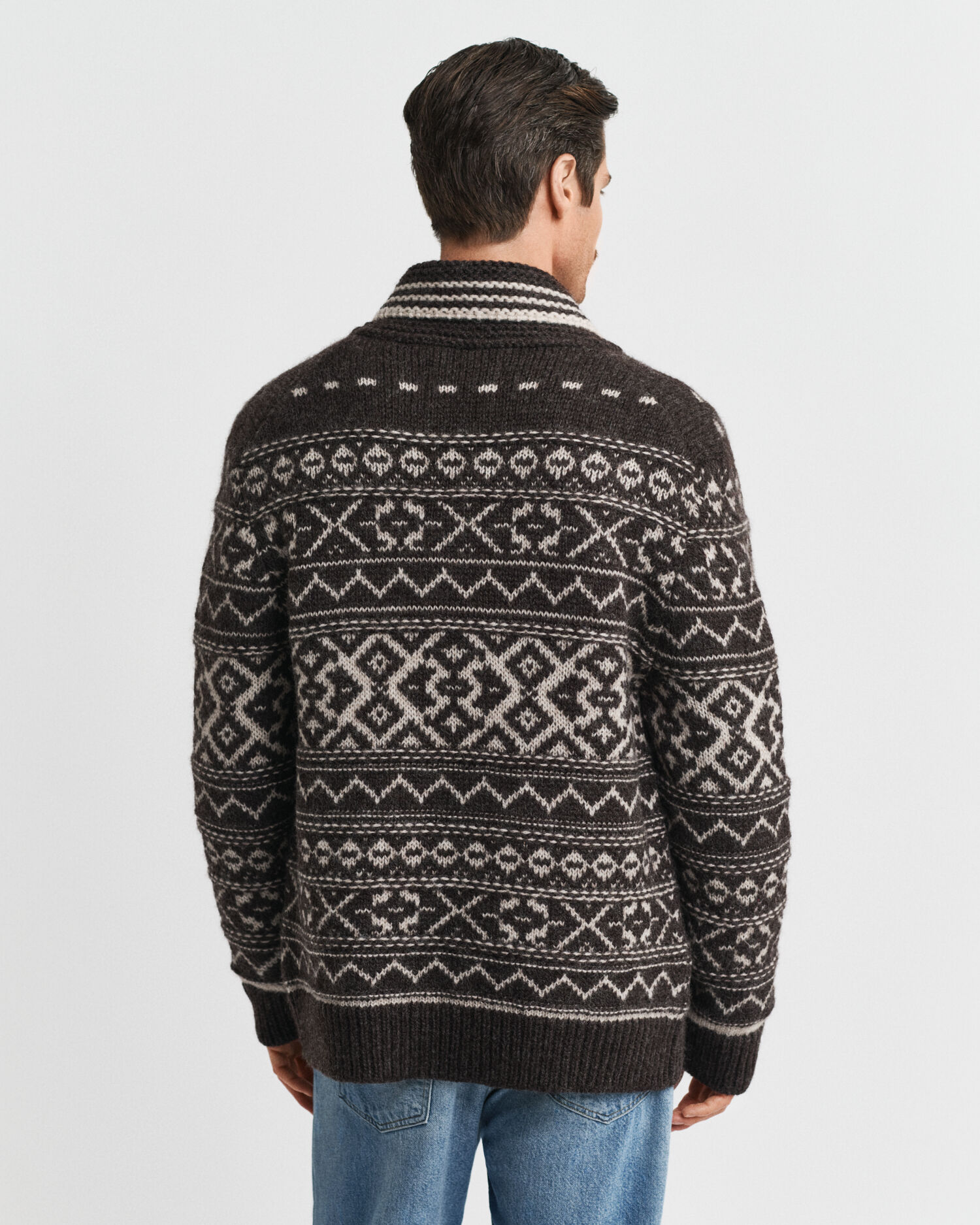 Cardigan jacquard