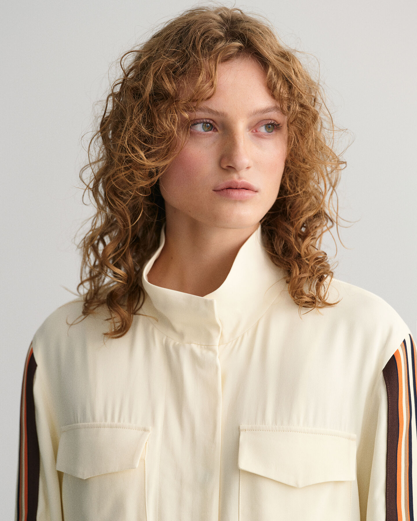 Giacca a righe relaxed fit