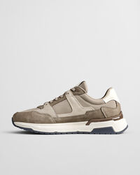 Sneakers Jeuton in camoscio e rete