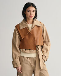 Smanicato in pelle destrutturato