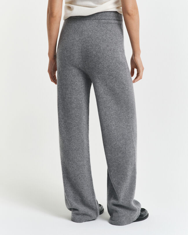Pantaloni in maglia di lana