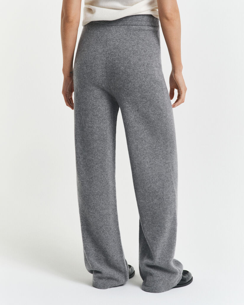 Pantaloni in maglia di lana