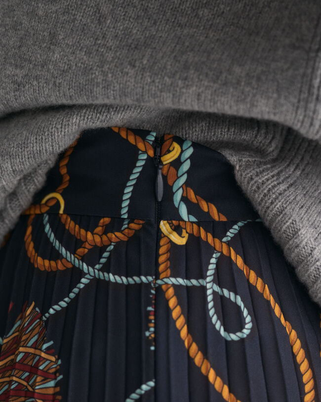 Gonna con stampa Rope