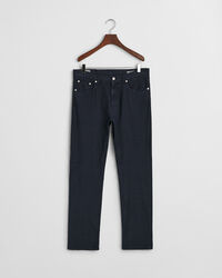 Jeans in misto cotone-lino regular fit