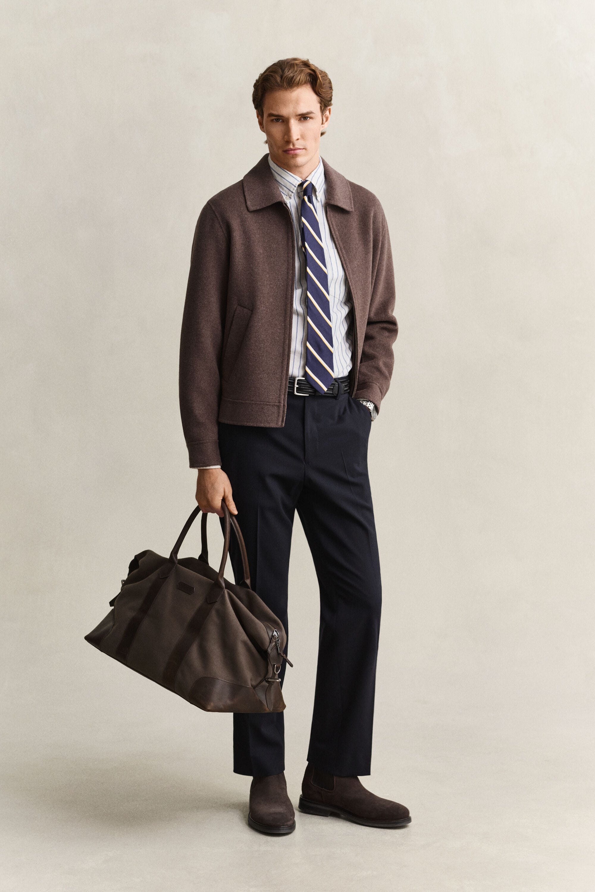 Camicia Oxford classica a righe