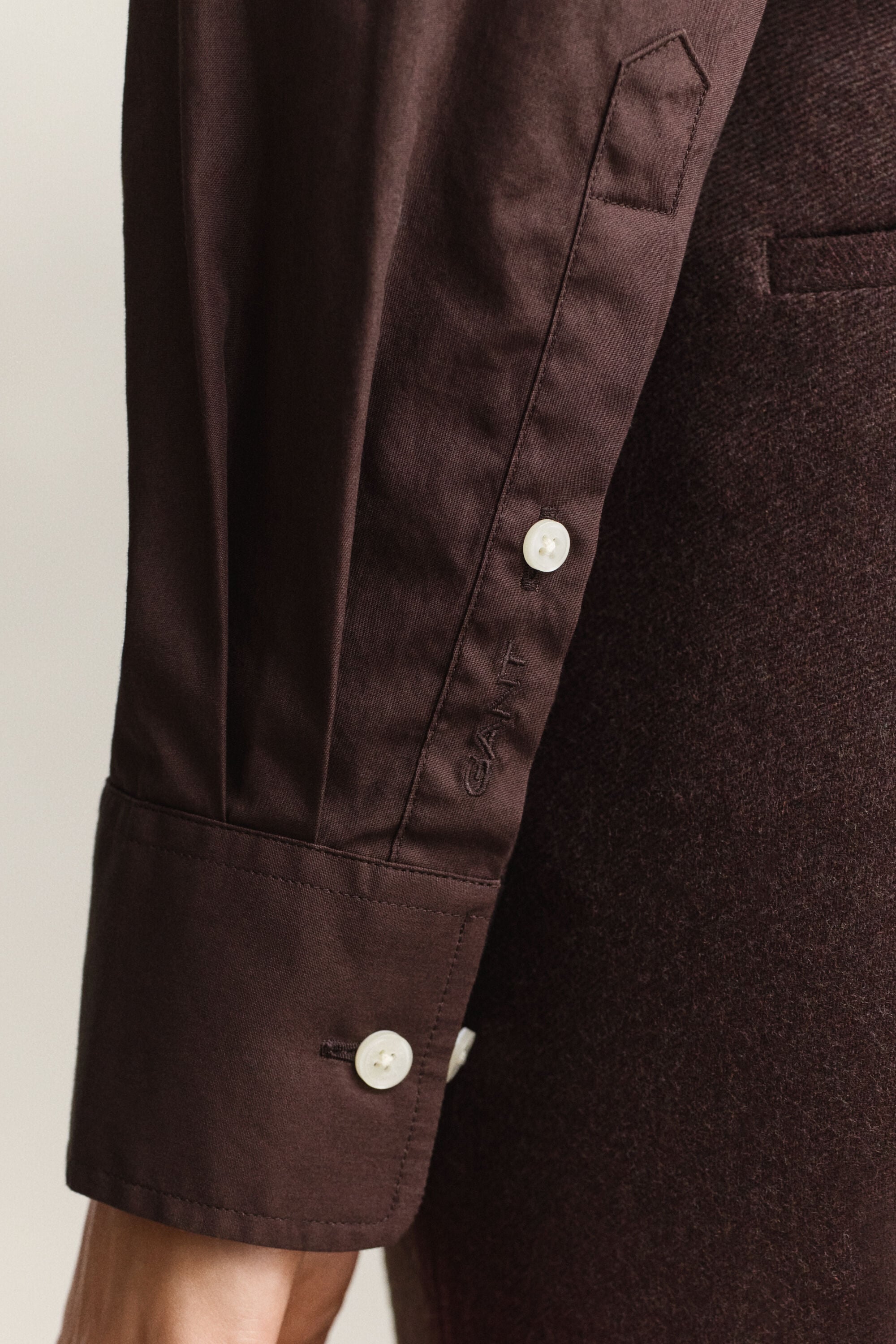 Camicia classica in popeline relaxed fit