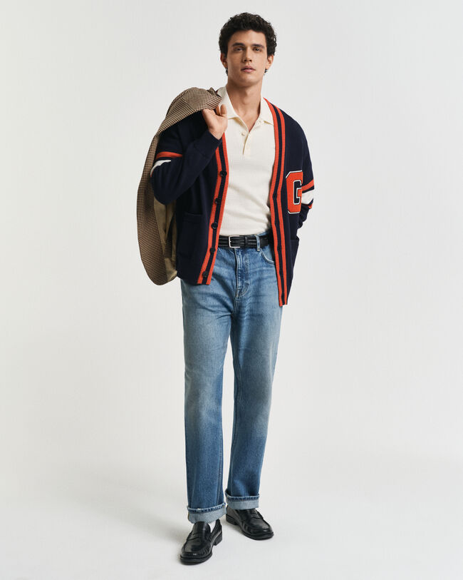 Polo in cotone Textured