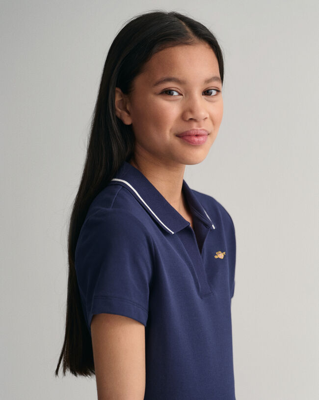 Abito Rugger in piqu&eacute; Teen Girls