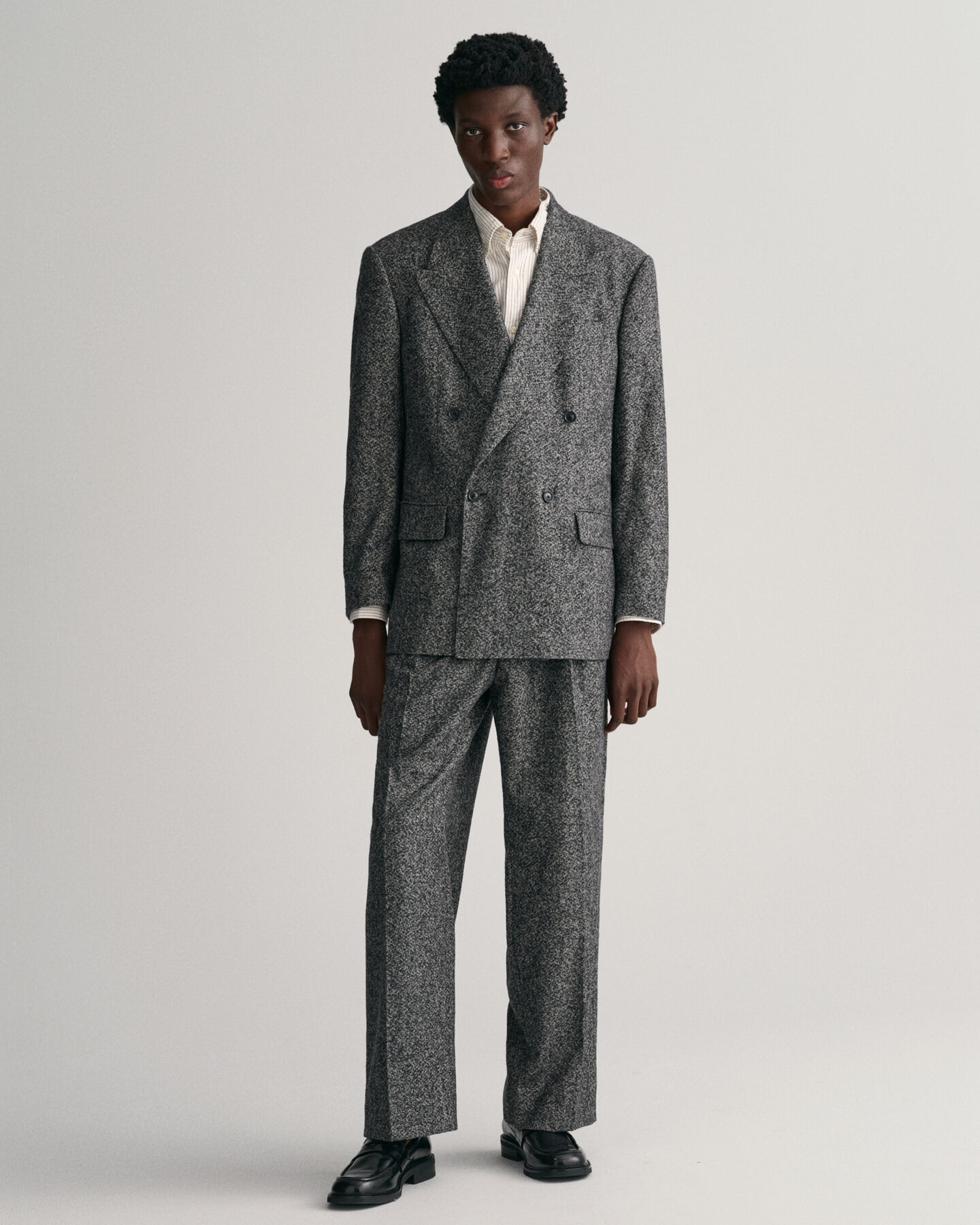 Blazer in tweed oversize