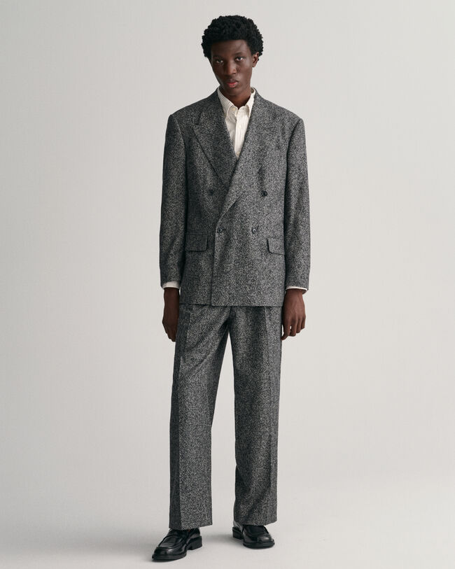 Blazer in tweed oversize