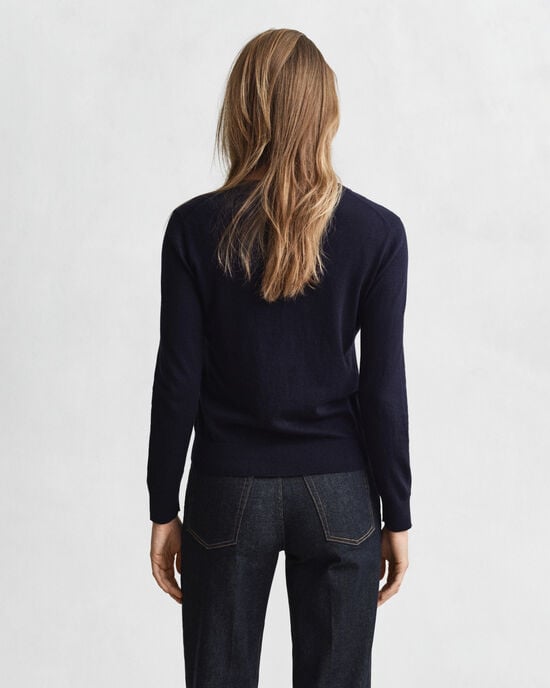 Cardigan girocollo leggero