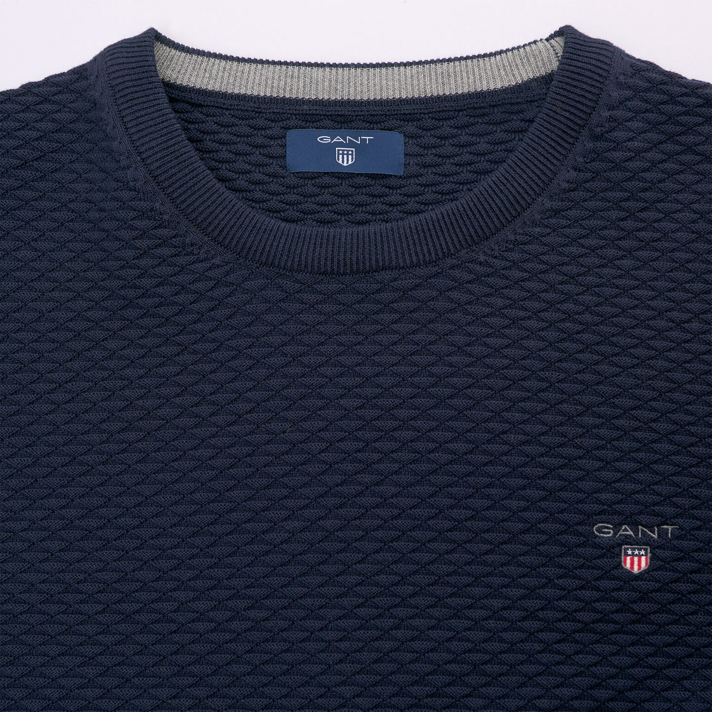 Maglia girocollo Triangle Texture
