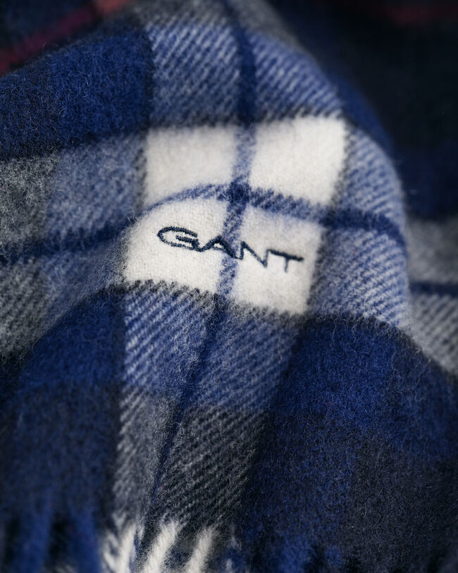 Sciarpa in lana a quadri