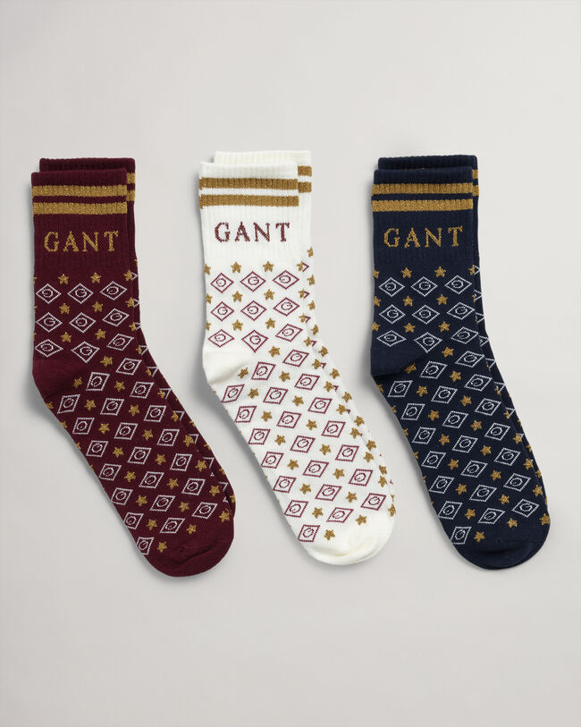 Confezione da 3 paia di calzini Icon Stars teen girls