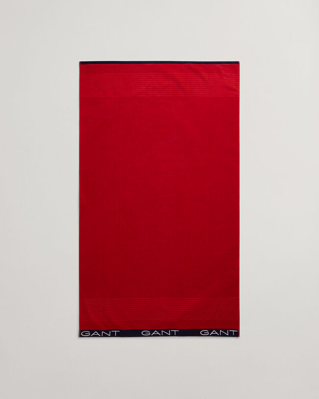 Telo mare a righe tono su tono