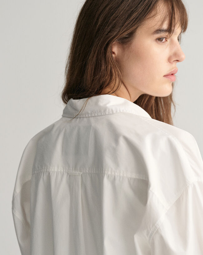 Camicia in popeline oversize