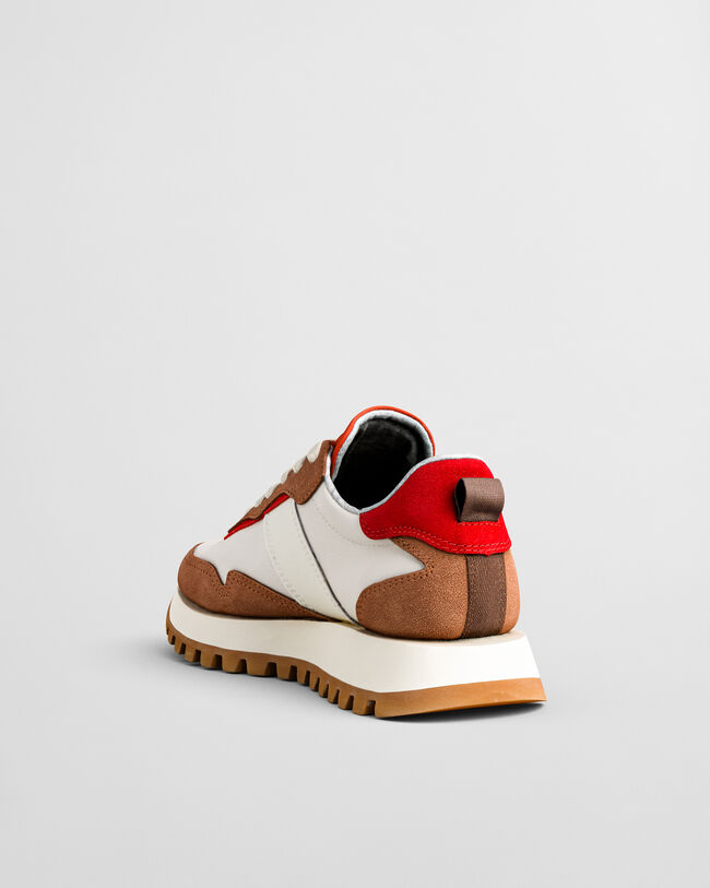 Sneakers Caffay in camoscio e nylon