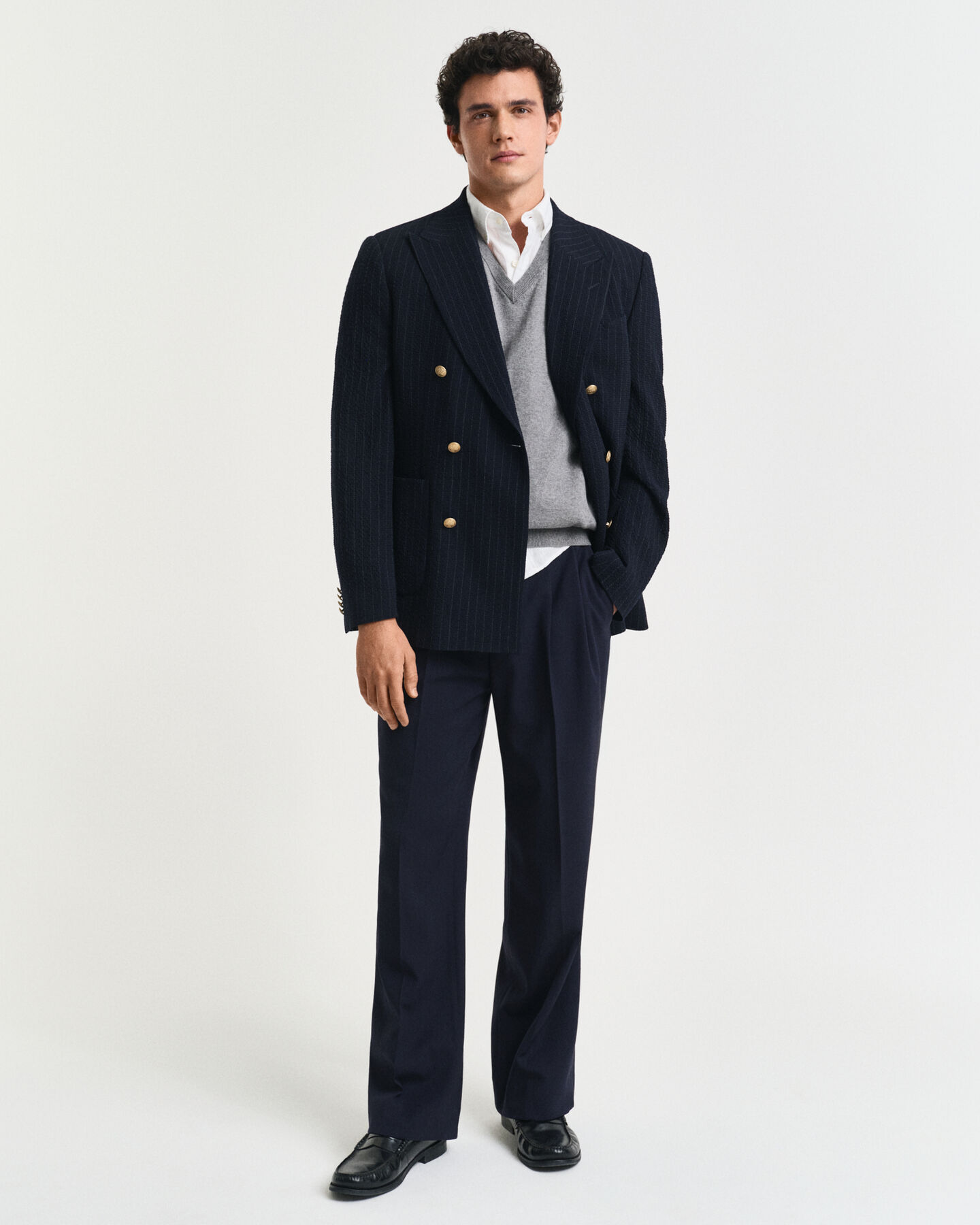 Piumino smanicato in cotone classico