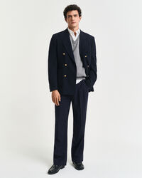 Piumino smanicato in cotone classico