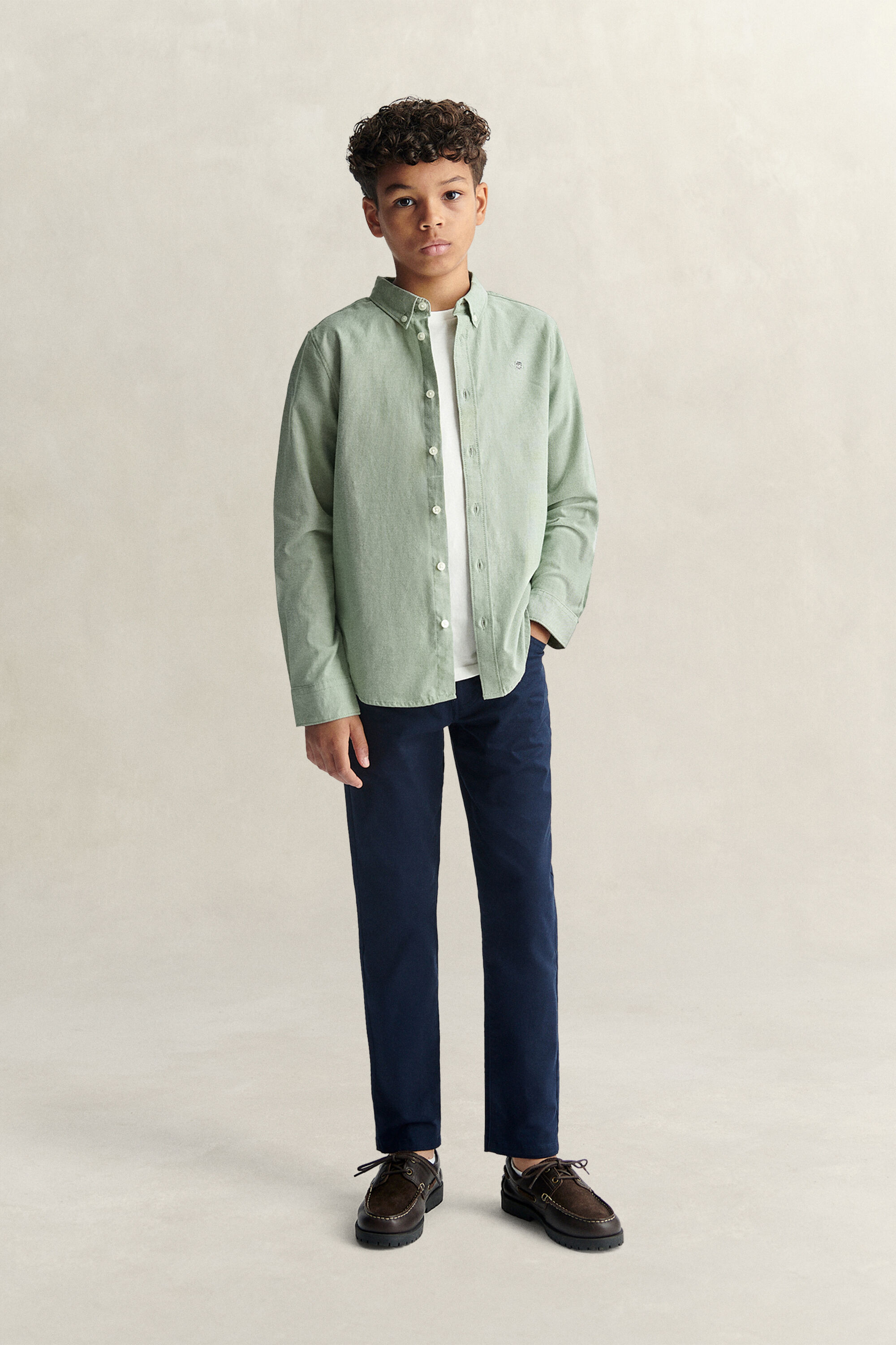 Camicia Oxford Shield Teen Boys