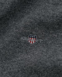 Cardigan con zip in finissima lana d’agnello