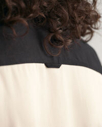 Abito chemisier a blocchi di colore