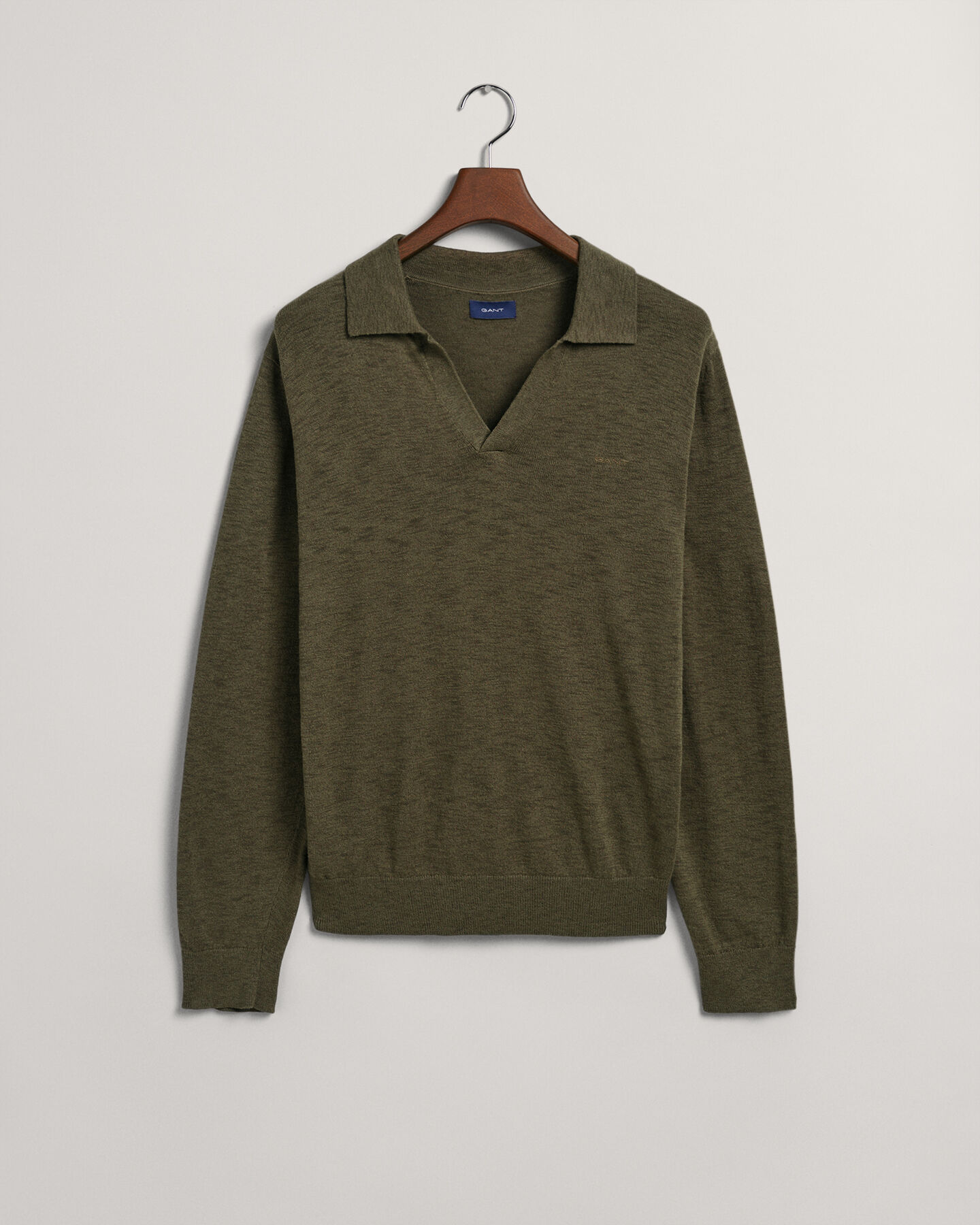 Polo in lino di cotone