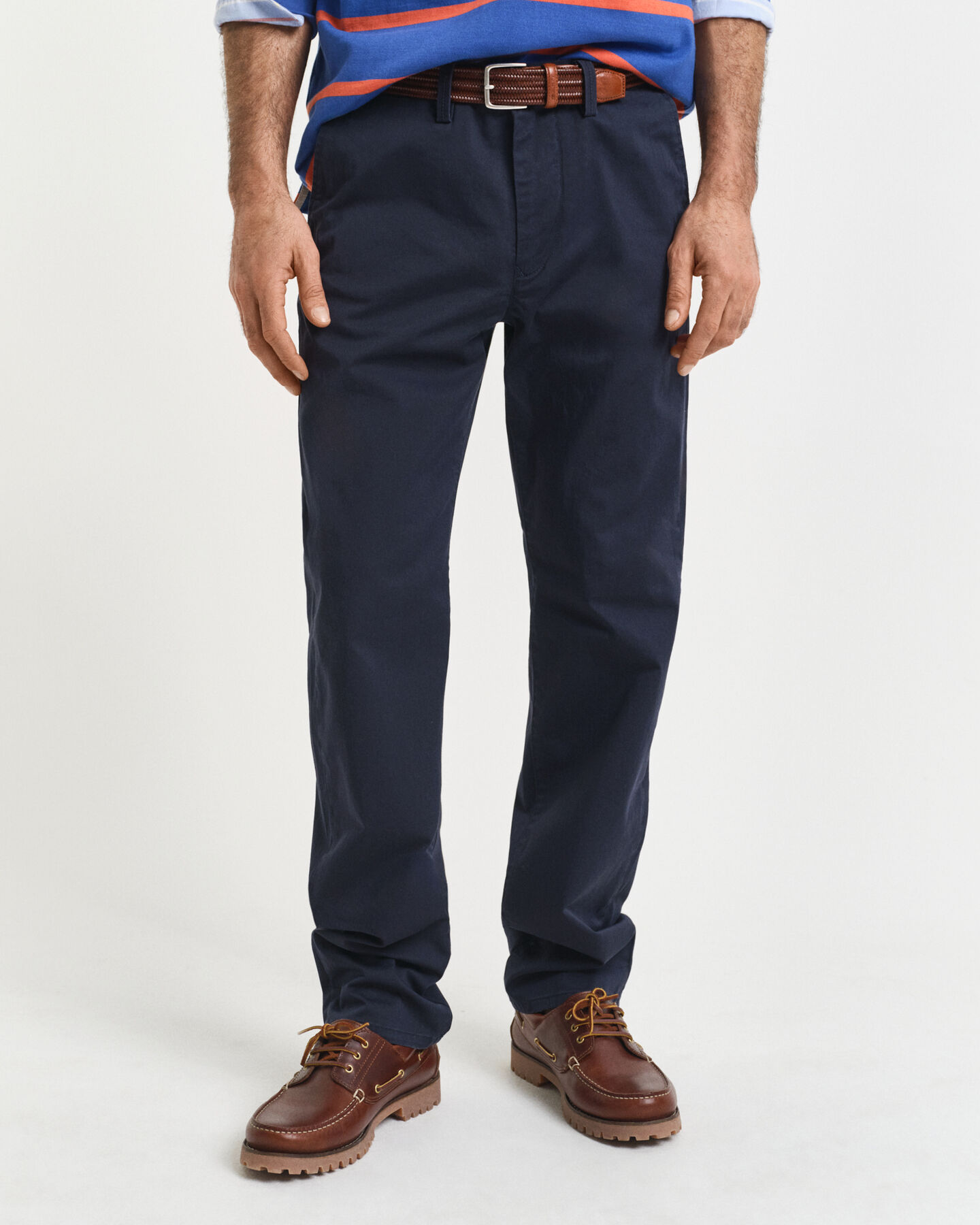 Pantaloni chino in twill regular fit