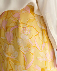 Minigonna a portafoglio Magnolia Print