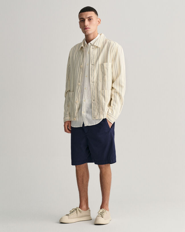 Camicia di lino slim fit